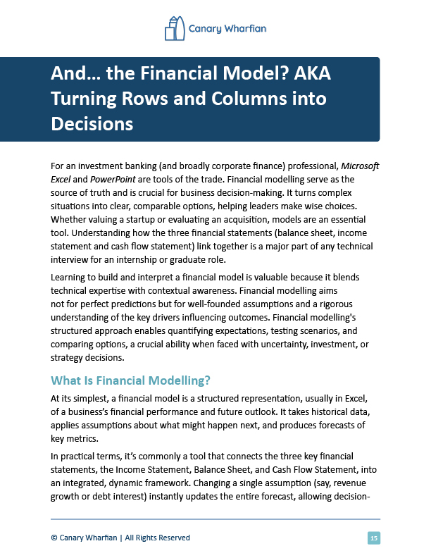 Investment Banking Guide preview 2