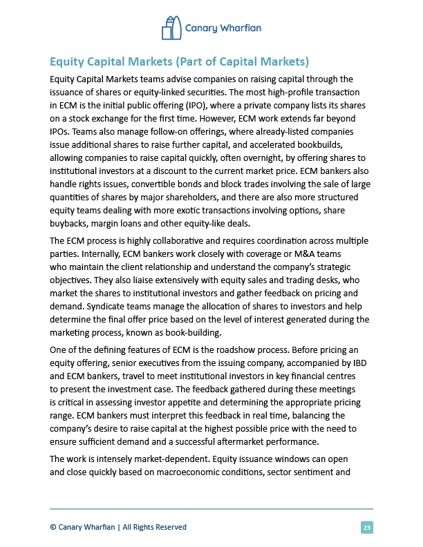 Investment Banking Guide preview 3